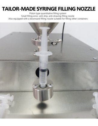半自动预灌针筒液体灌装机