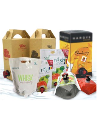 自动盒中袋 BIB 液体灌装旋盖机