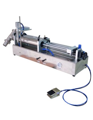 半自动台式瓶装液体灌装机