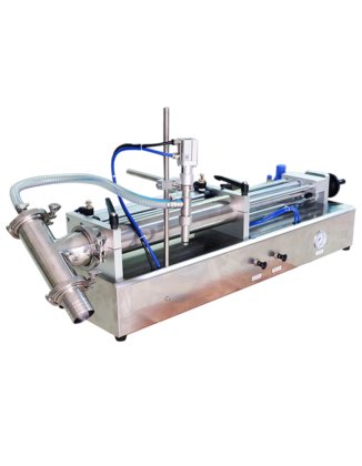 半自动台式瓶装液体灌装机