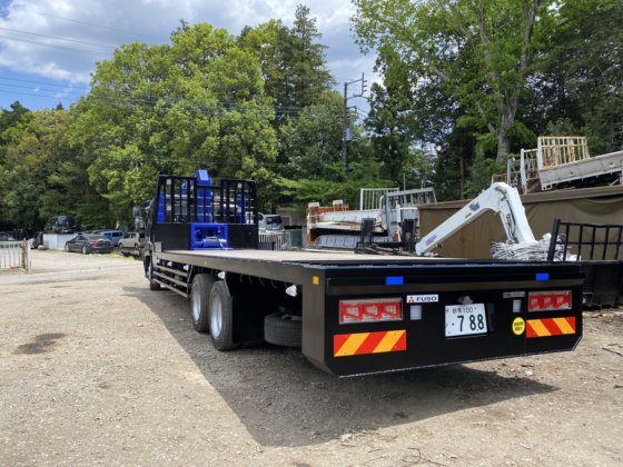 三菱　大型　４段セルフローダー