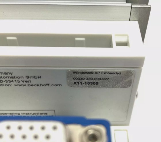 Beckhoff CX1020-0122 Basic CPU Module