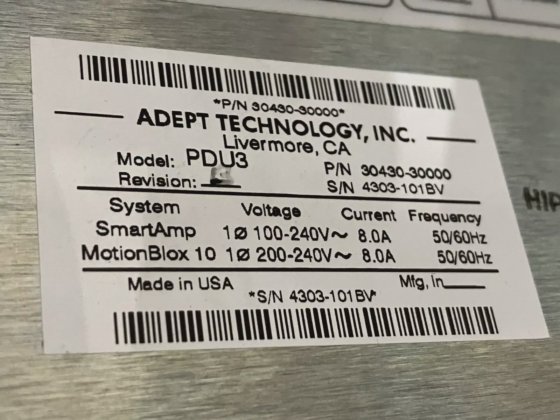 Adept Tech Python Linear-Module Robot