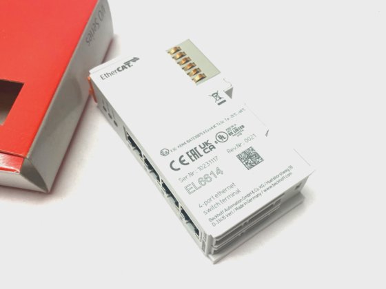 Beckhoff EL6614 EtherCAT 4-Port Communication