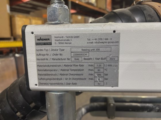 Wagner Reinhardt-Technic Conti Flow Robot