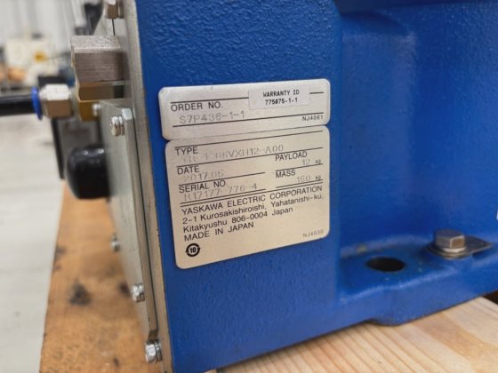 Yaskawa YR-1-06VXH12-A00 Robot System, YRC1000/GP12