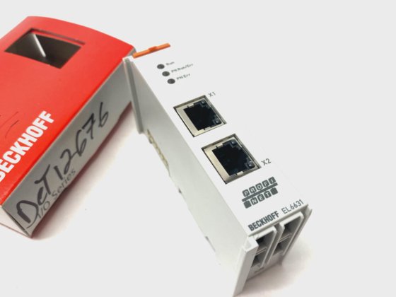 Beckhoff EL6631 EtherCAT 2-Port Communication