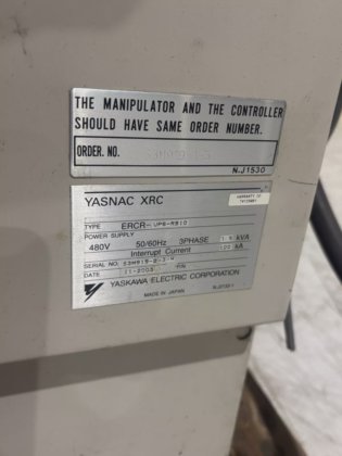 Yaskawa Motoman Robot System YR-UP6-A02
