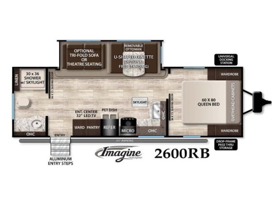 2016 Grand Design Imagine 2600RB In Fort Frances Ontario Canada