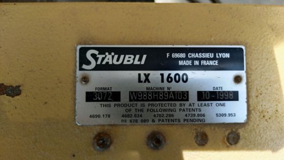 1997 多尼尔 - 剑杆织机 HTVS8/J