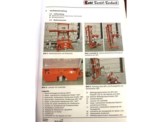 2012 年链条树手推车