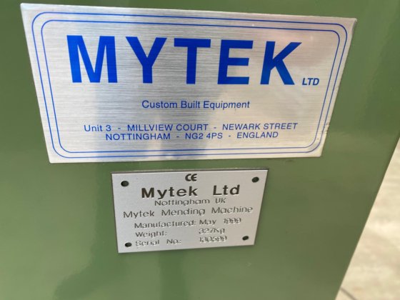 1998 3x Mytex - 用于布料/织物的翻转检查台