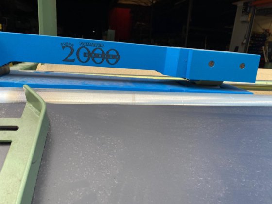 1998 3x Mytex - 用于布料/织物的翻转检查台