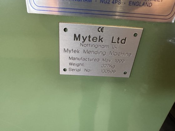 1998 3x Mytex - 用于布料/织物的翻转检查台