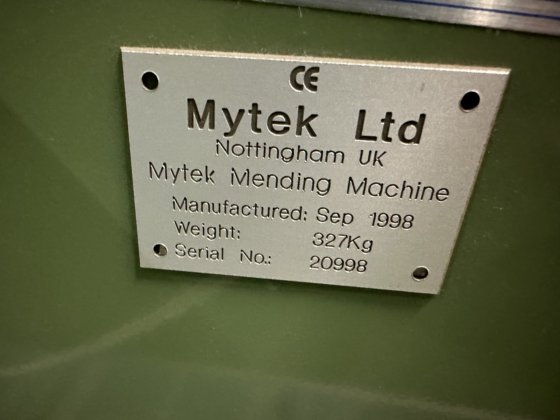 1998 3x Mytex - 用于布料/织物的翻转检查台