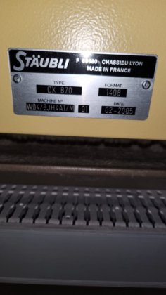 2005 2台 Staubli 提花机，型号 CX870