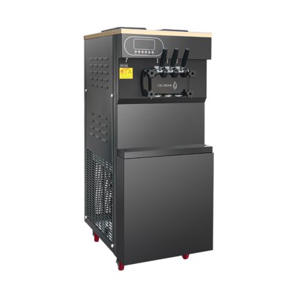 SY-25F-BのLED表示が付いている柔らかいアイスクリーム機械を紡ぐ商業大きいカウンタートップのアイスの円錐形