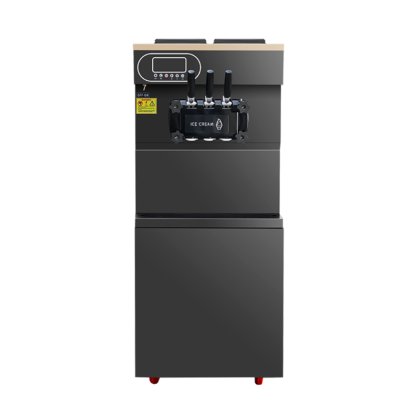 SY-25F-BのLED表示が付いている柔らかいアイスクリーム機械を紡ぐ商業大きいカウンタートップのアイスの円錐形