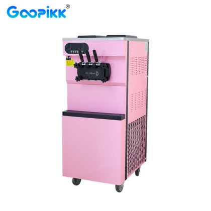 SY-C965 GOOPIKK 优质立式冰淇淋机（带 3 种口味）