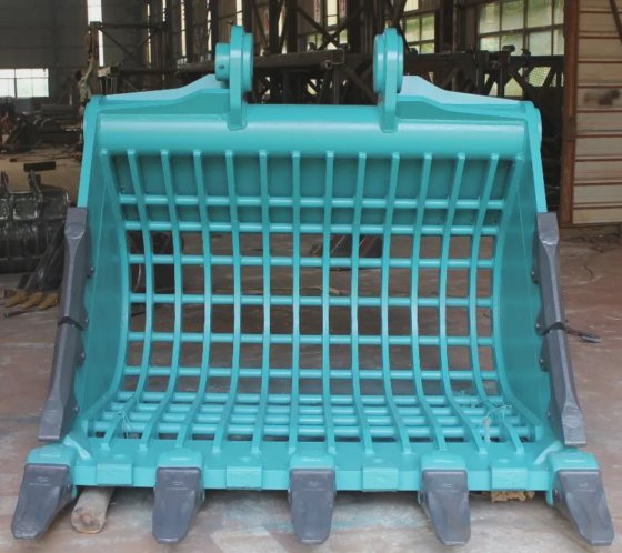 Skeleton Bucket Attachment for Skid