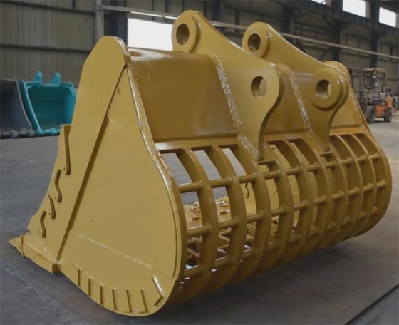 Skeleton Sediment Rock Bucket Grate