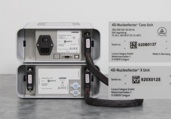 Lonza 4D-Nucleofector Cell Transfection System Core Unit and X-Unit in ...