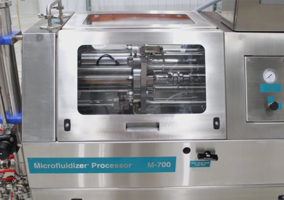 Microfluidics M-700 Microfluidizer Processor Production Scale 7250-20 ...