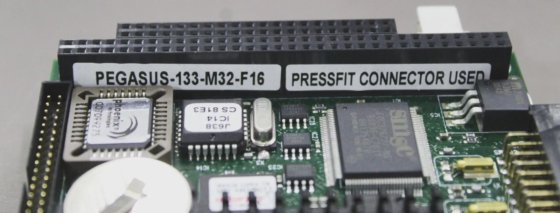 Arcom Pegasus V1. PEGASUS-133-M32-F16 CPU: