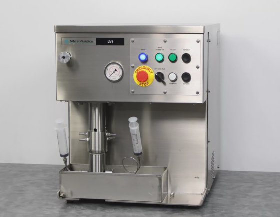 Microfluidics LV1 Electric Microfluidizer Processor Homogenizer Cell ...