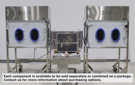 Integrated Containment Systems Custom Powder Systems 3-Way Air Lock in ...
