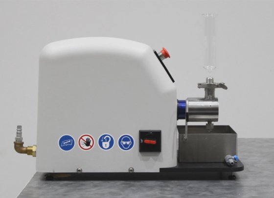Microfluidics LM10 Microfluidizer High-Shear Fluid Processor Lab ...