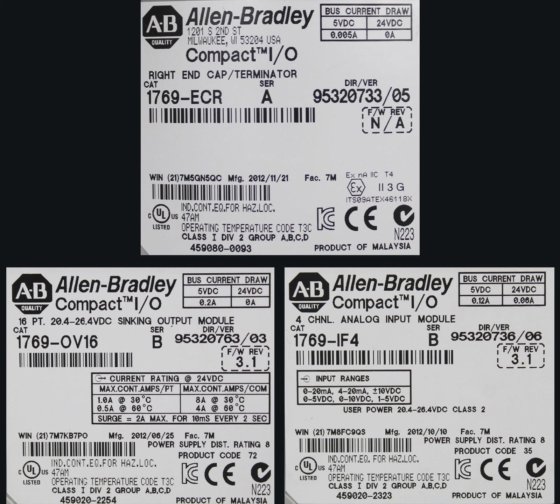 Allen-Bradley Compact I/O Right End