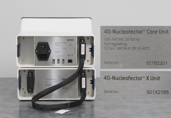 Lonza 4D-Nucleofector Cell Transfection System Core Unit with X Unit in ...