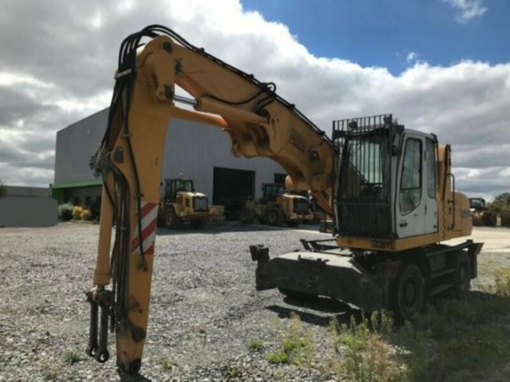 Gebraucht 07 Liebherr A316 Litronic Umschlagbagger In Dillingen Saar Deutschland