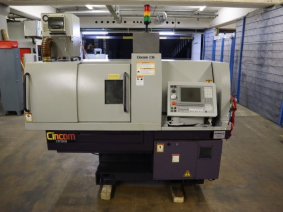 CITIZEN C16 VII automatic lathe in Zuchwil, Solothurn, Switzerland