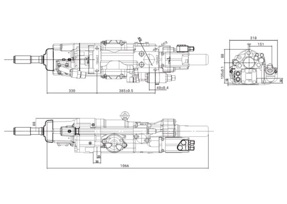 Woserld A25L液压凿岩机