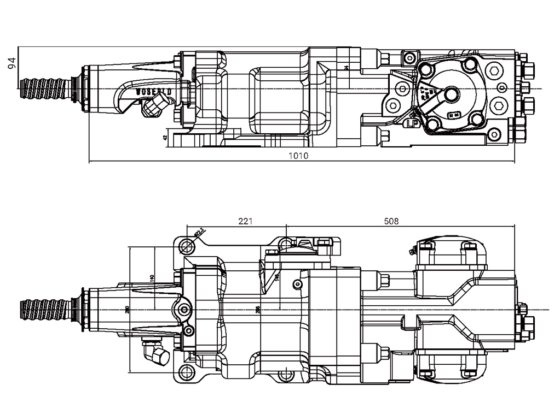 Woserld S25D/L液压凿岩机