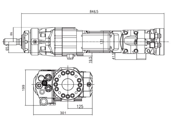 Woserld M21B/D液压凿岩机