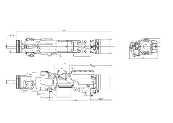 Woserld M24LX液压凿岩机