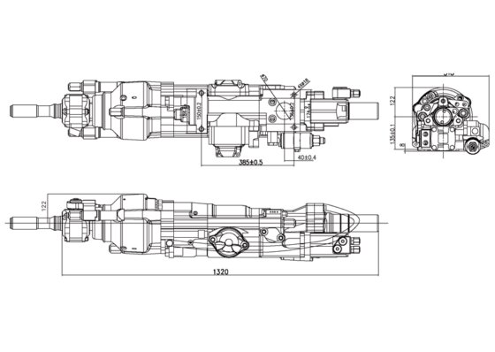 Woserld A25LX液压凿岩机