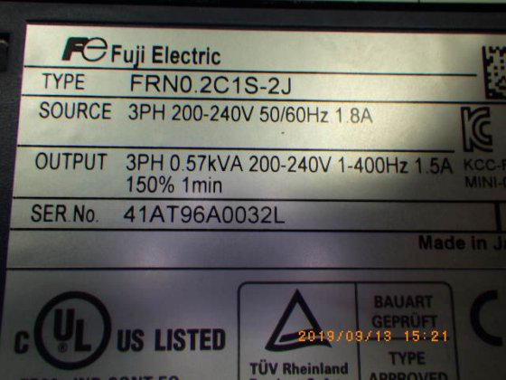 富士電機 FRNO.2C1S-2J