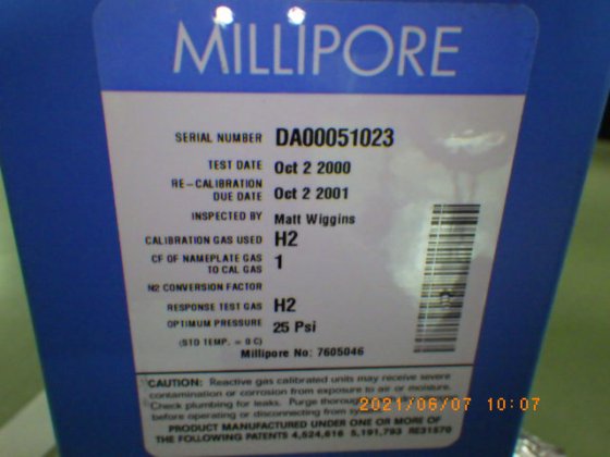 米利波Millipore质量流量控制器（MFC）