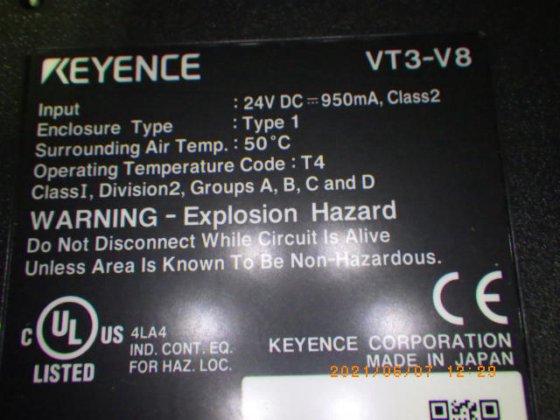 基恩斯 Keyence VT3-V8
