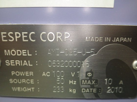Espec Espec Espec AMI-025-U-5
