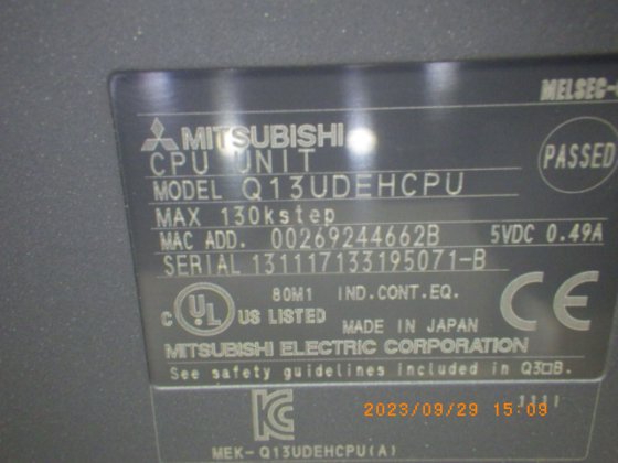 三菱電機 Mitsubishi Q13UDEHCPU
