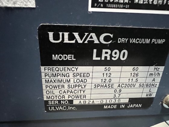 ULVAC Ulvac LR90