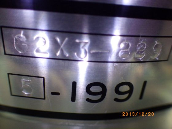 大阪真空機器製作所 G2X3-889