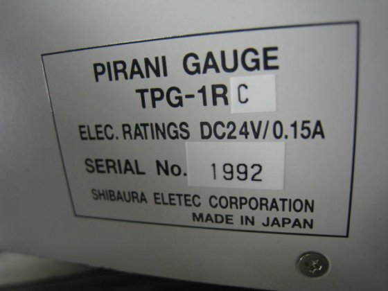 芝浦エレテック TPG-1RC