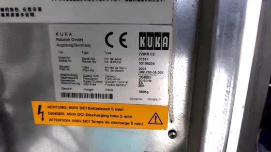 2006 KUKA KR200 COMP