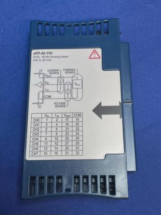 National Instruments cFP-AI-110 184105C-02 8-Ch.